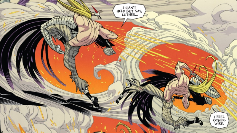 Illustration for article titled The Legend Of Luther Strode #6 is a disturbingly beautiful ballet of blood and gore